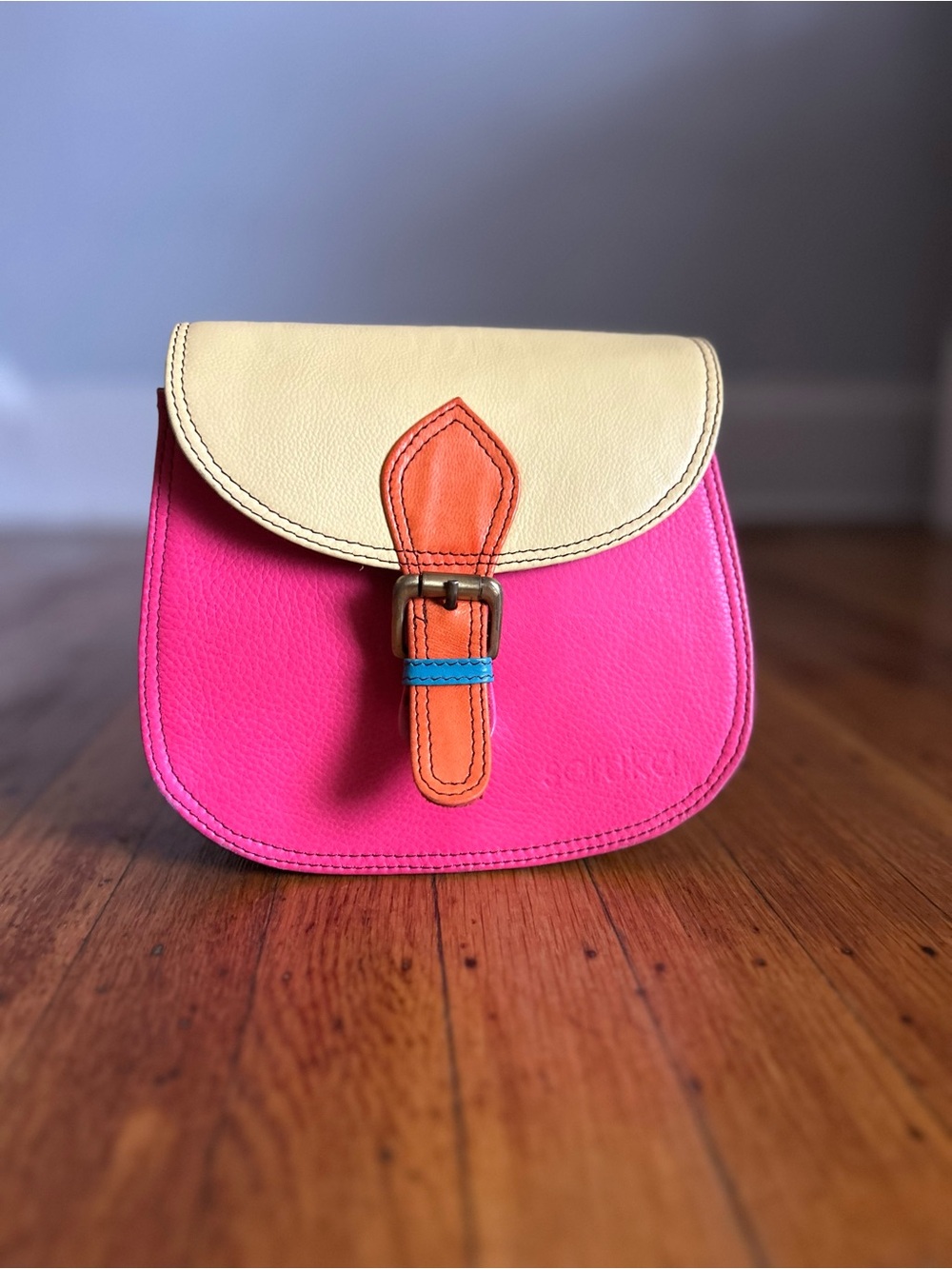 Soruka Quinn Recycled Leather Crossbody Bag